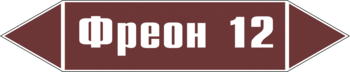 Маркировка трубопровода "фреон 12" (пленка, 126х26 мм) - Маркировка трубопроводов - Маркировки трубопроводов "ЖИДКОСТЬ" - магазин "Охрана труда и Техника безопасности"